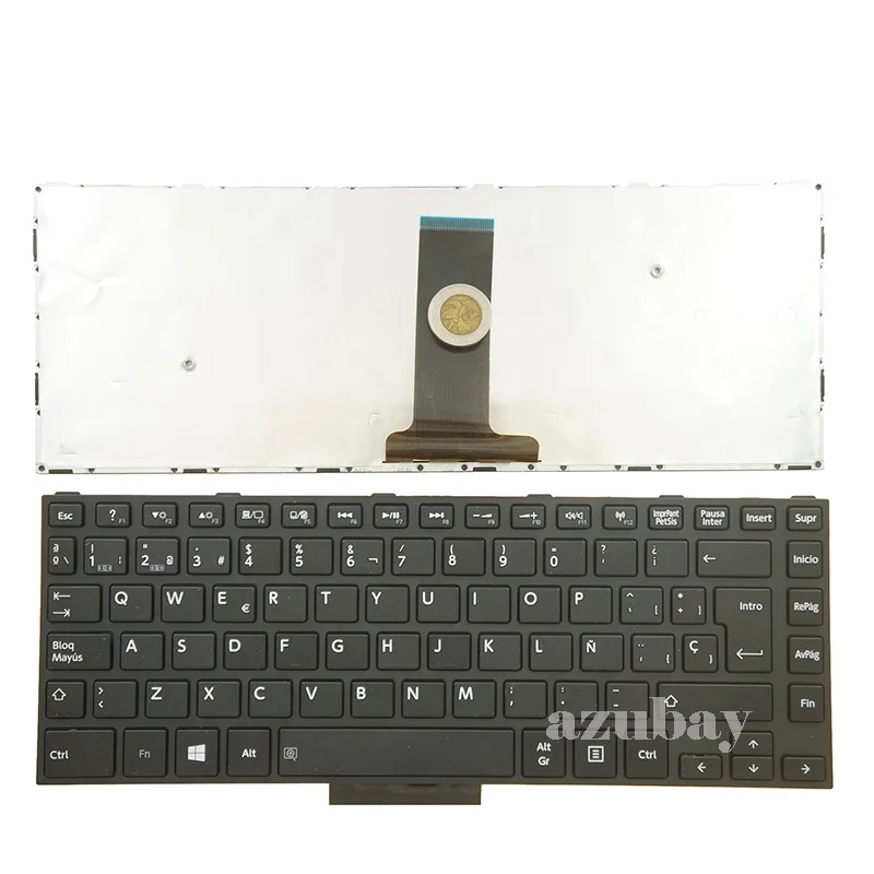 Clavier Espagnol Noir Toshiba Satellite L650 L650D C650 A660 C650