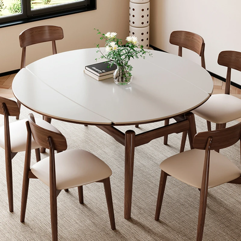 

Desk Round Dining Tables Coffee White Salon Hall Mobile Nordic Kitchen Dining Tables Wall Juegos De Comedor Home Furniture