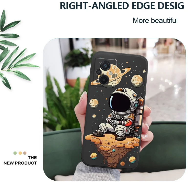 جراب هاتف سيليكون زحل لطيف للأطفال ، غطاء لهاتف xناومي بوكو M6 X6 F6 M5 M5S F5 X5 F4 X4 M4 F3 X3 F2 Pro X2 C40 4G 5G GT NFC