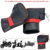 Motorcycle Handlebar Gloves Winter Handlebar Gloves Coldproof Handlebar Mittens Soft Bar Warmer Covers for Motorcycle Scooter 2