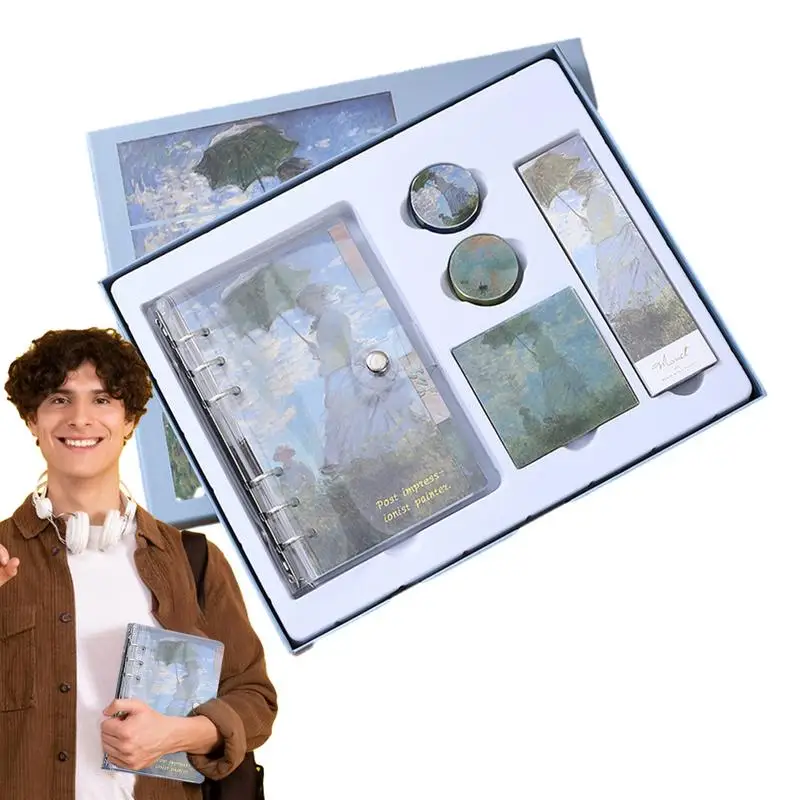 

Журнальные блокноты, Обложка для масляной живописи, рабочий журнал с ручкой или закладкой, портативный блокнот, дневник, прочный журнал, книга