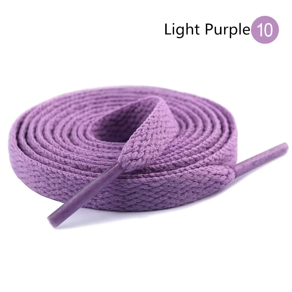 Vibrant Flat Fashion Shoelaces - Colorful Shoe Strings