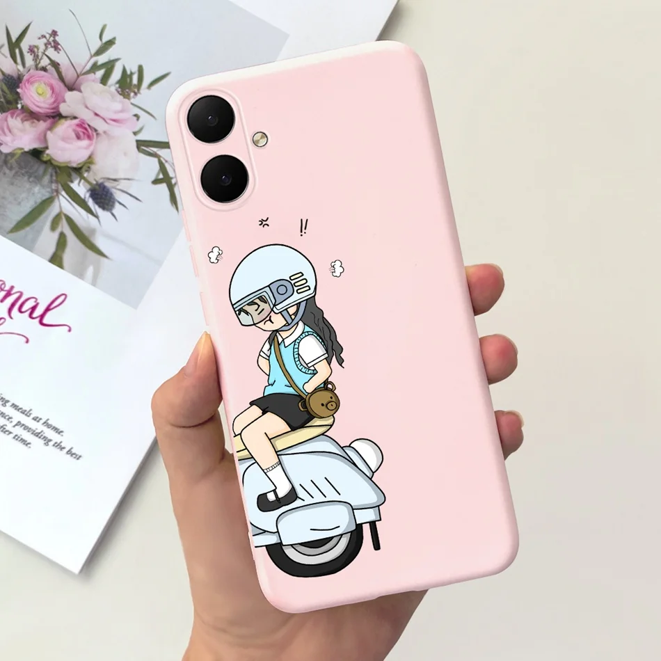 Cute Cartoon Candy Color Soft Silicone TPU Back Cover Phone Case