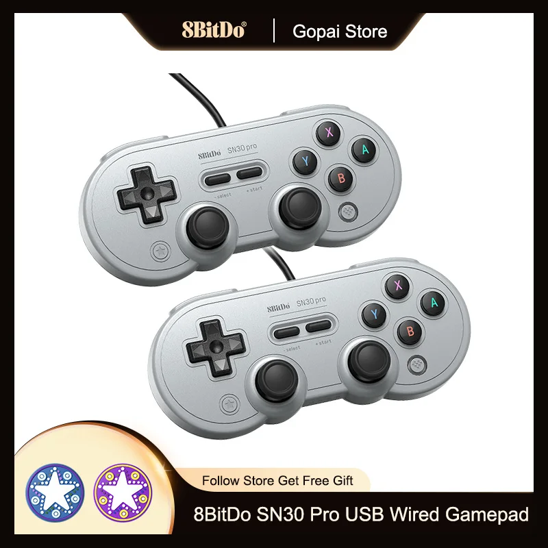 8BitDo SN30 Pro Gray Edition - Game Brother Store