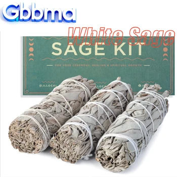 Original California White Sage bundle 40g, For purify negative energy Clean space Used in yoga SPA Meditate 1