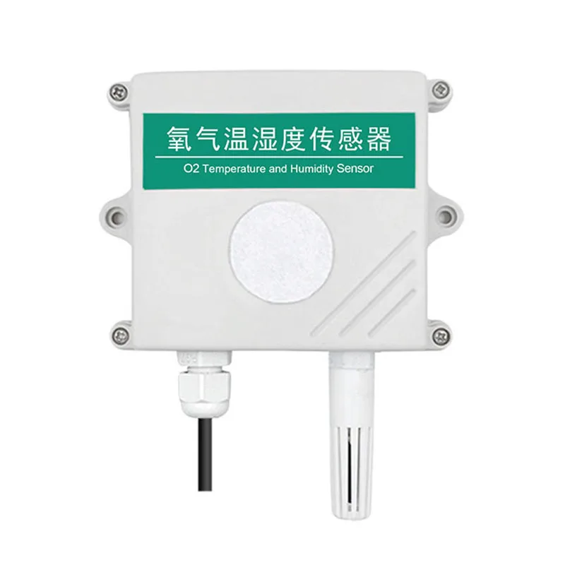 Oxygen concentration content sensor air quality industrial grade 485 agricultural greenhouse breeding O2 detection transmitter