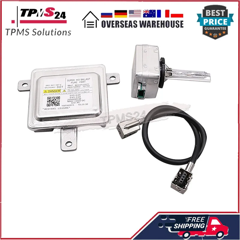 For Audi A1 Q5 Q7 Q3 Volkswagen CC Jetta Golf Tiguan Passat Polo HID Xenon Headlight Ballast Control Unit Module Kit 8K0941597E