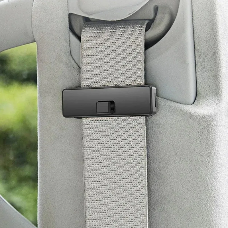 Car Seat Belt Fixing Clips 2Pcs Adjustable Car Safety Seat Belts Holder Stopper Buckle Clamp Belt Ornaments Accessories