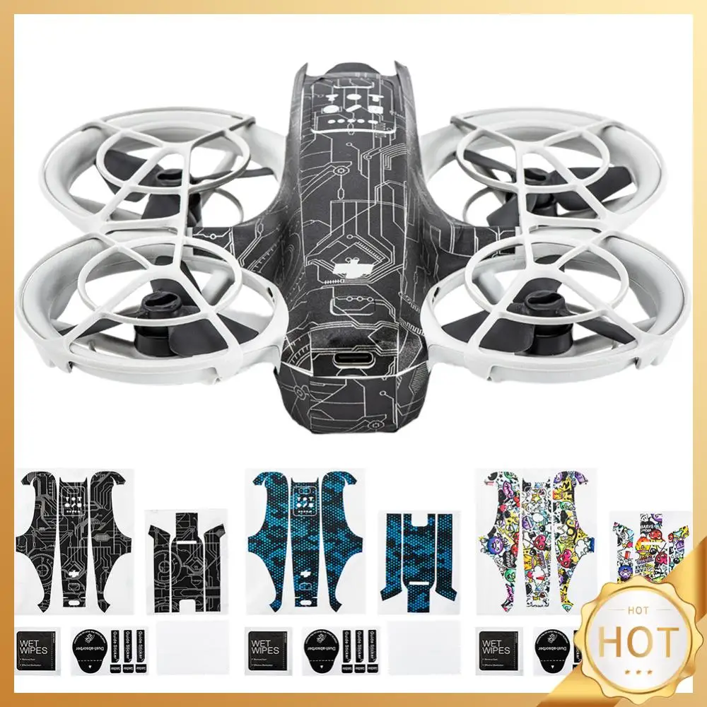 Vinyl Stickers Set Colorful Decorative Sticker Combo DIY Anti-Scratch Cool Sticker Decal Skin Body Protective Film for DJI Neo