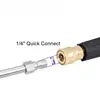 30°/90°/U Shape High Pressure Wash Water Gun Extension Spray Wand Lance Multi-Angled With 1/4" Quick Connect 4
