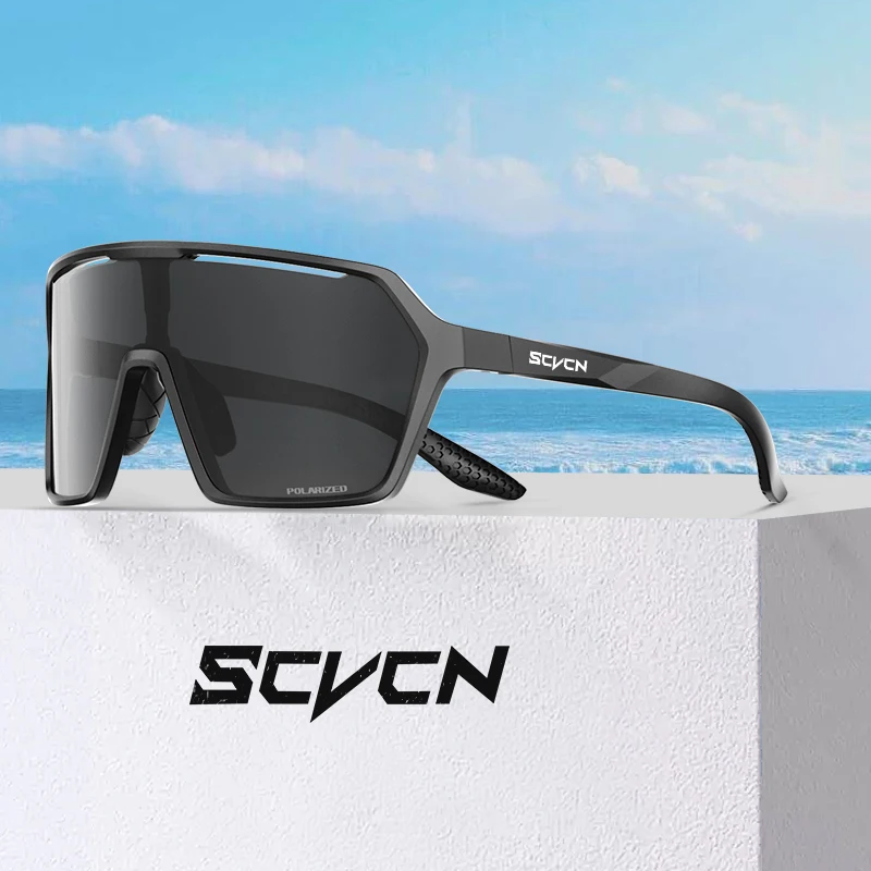 Photochromic UV400 Cycling Sunglasses for Men - Sports, Mountain Bike & Road Bicycle Eyewear