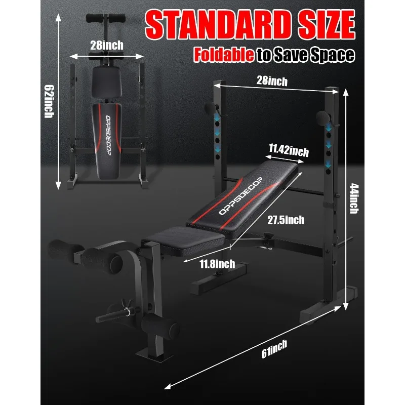 Adjustable Weight Bench Set 5