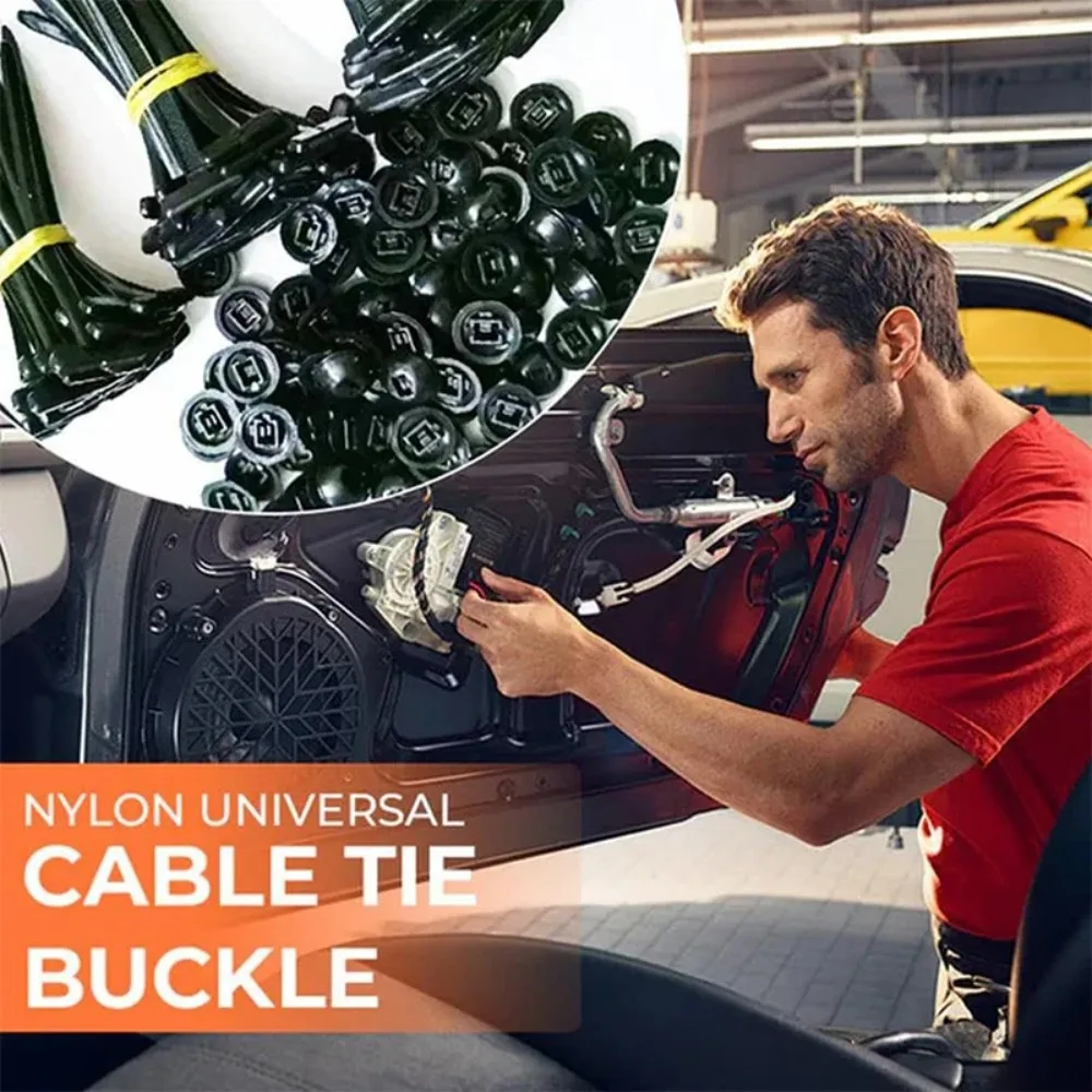 100 Stuks Autoclips, Klinknagels, Kunststof Clips Bevestiging Met Afdichtring Klemmen Auto Universele Klinknagels Voor Binnendeur Autopanelen Binnendeuren 624253188