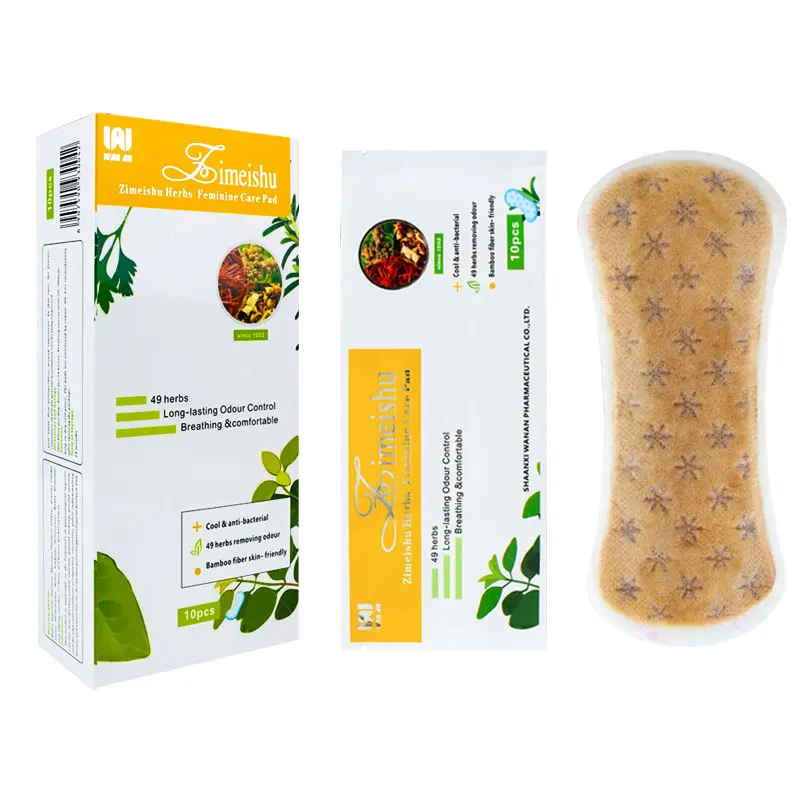 10 pezzi Zimeishu assorbenti per cura ginecologica agli ioni d'argento assorbenti medicati per donna igiene femminile femminile perle Yoni