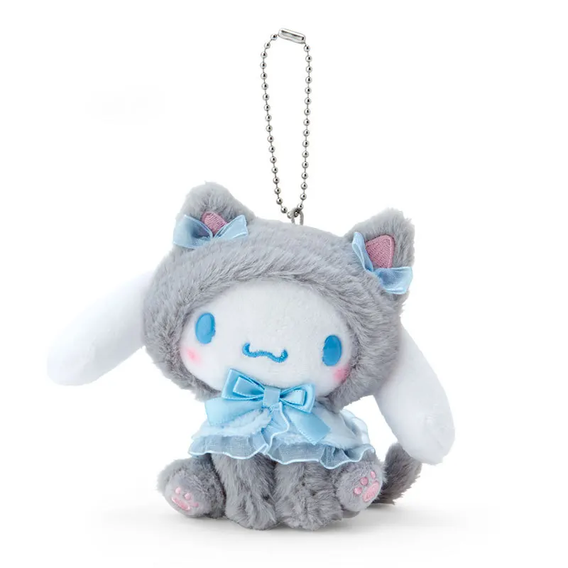 

Sanrio Kawaii Cat crossгардеробная Kuromi Cinnamoroll плюшевая игрушка подвеска Мелодия Милая мультяшная пара фотография подарок другу