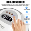 Big Power 380W UV Gel Nail Dryer LED Light for Gel Polish With 4 Timers Professional Nail Art Accessories Curing Gel Toe Nails 5