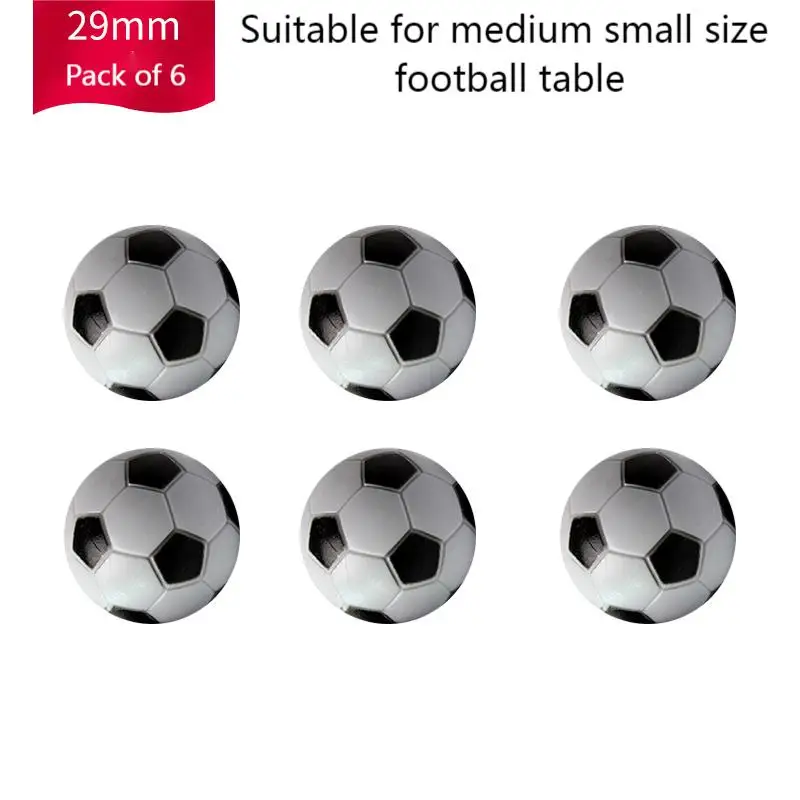 Table football table game small football, 29mm/36mm football table special small football, ABS material, accessories