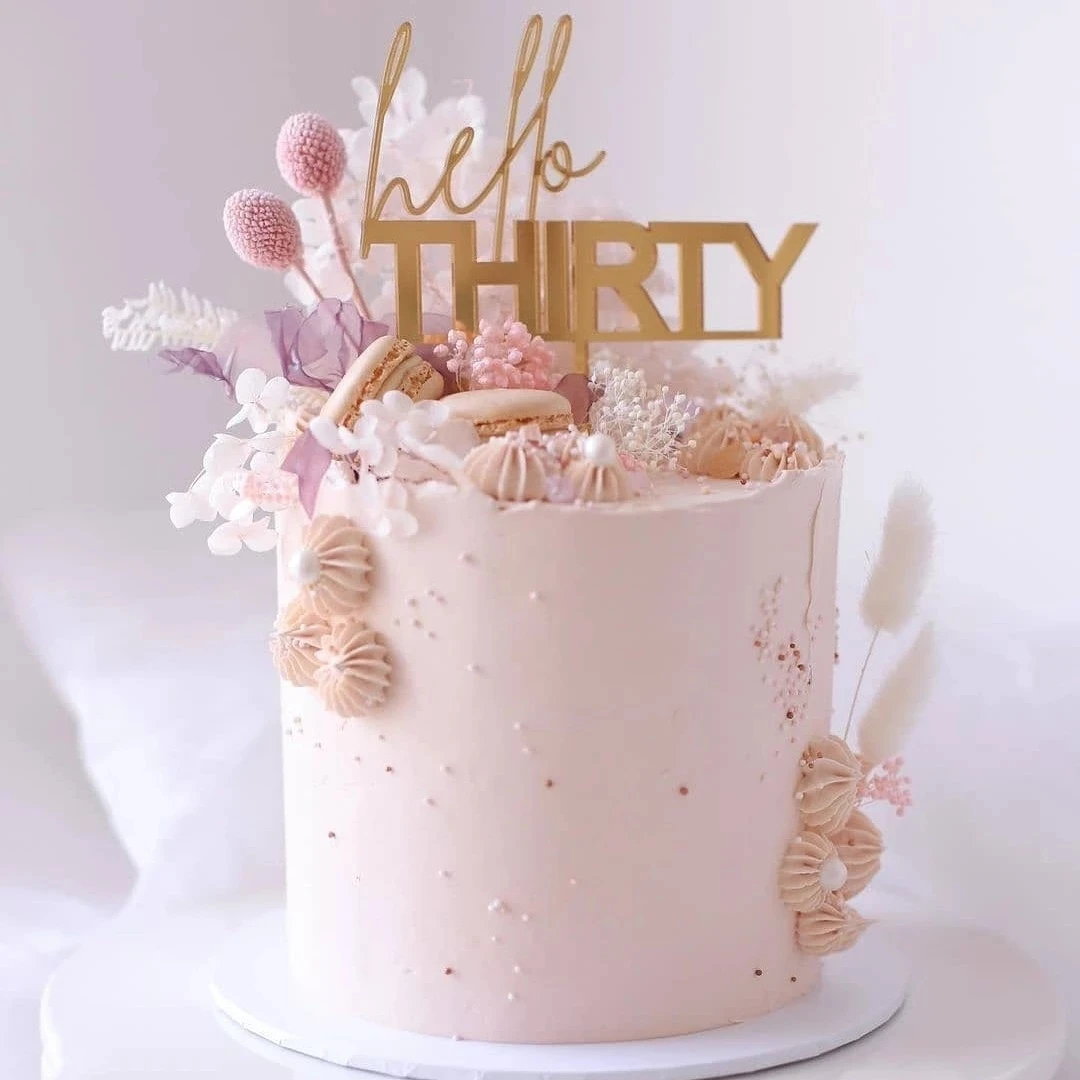 50th Birthday Birthday Cake For A 60 Year Old Woman 30 40 50 60