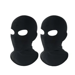 Unisex Breathable Cycling Face Mask - Ice Silk Fabric (2 holes 2pcs)