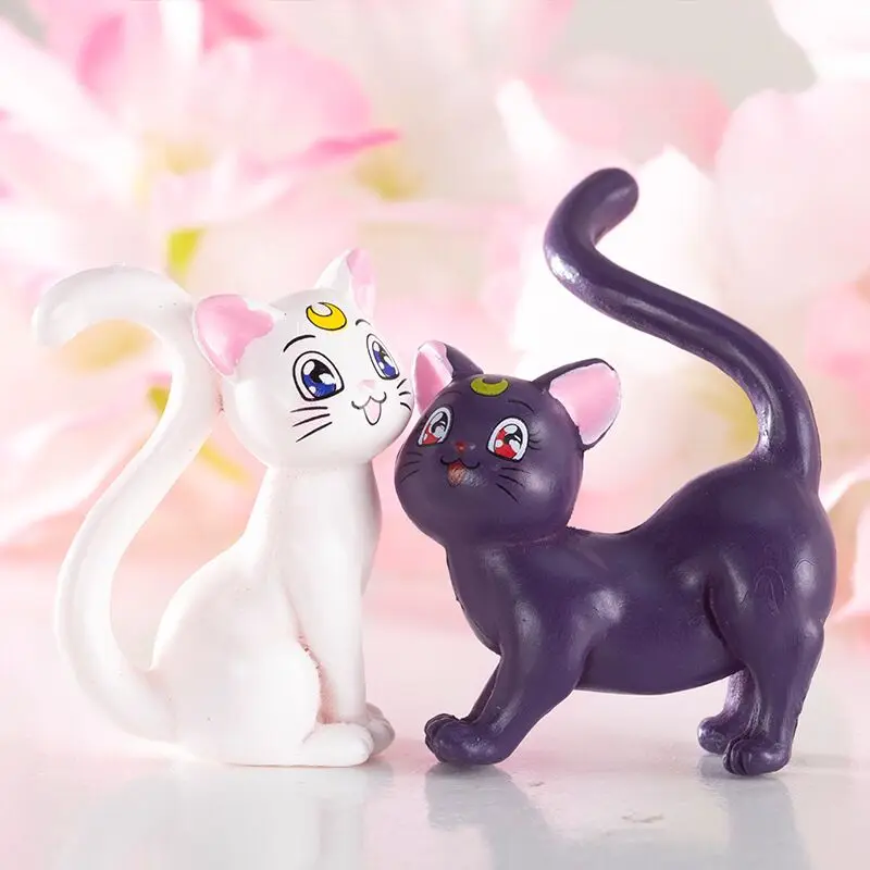 Фигурки аниме Luna Cat из мультфильма 3-4 см | Игрушки и хобби