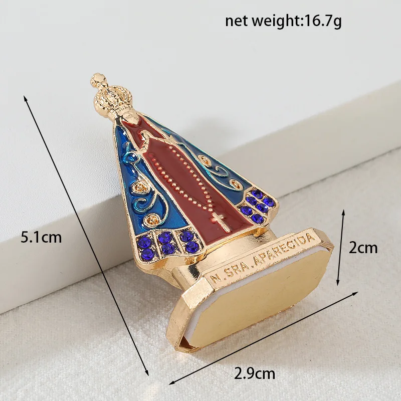 Zinc Alloy Cross Figurine 2