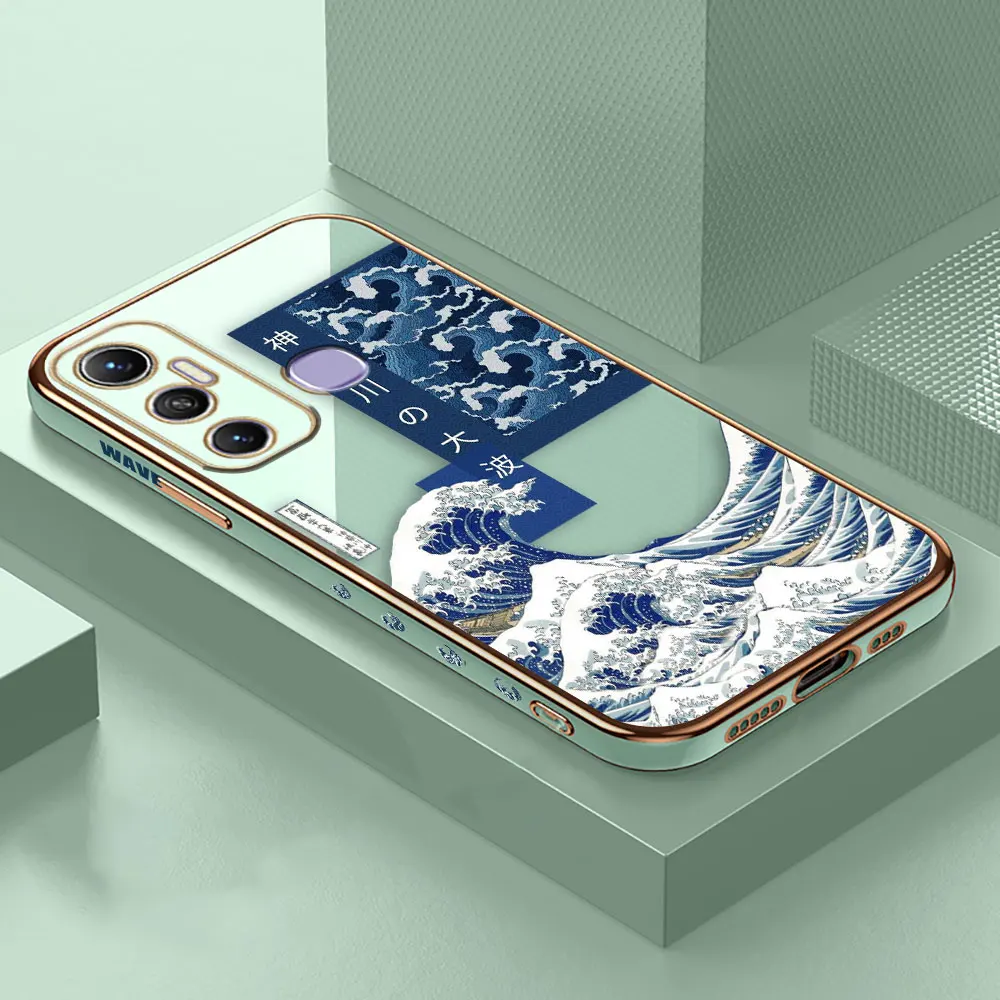 thumbnail image 1 of Cover Smooth E-TPU Phone Case Infinix HOT 40I 30I 30 20 20S 20I 12 12I 11 10 10S 10I 9 GT10 PRO Case The Great Wave Off Kanagawa, 1 of 5