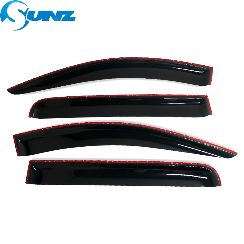 Door Visor For Mitsubishi Triton MQ MR L200 2015 Side Window Deflectors Sun Rain Guard SUNZ car window visor,car window deflectors