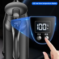 Universal 12V/24V 0.8L 1.2L Large Capacity Car Heating Cup Electric Kettle Water Boiler Thermos for Truck Travel Vehicle