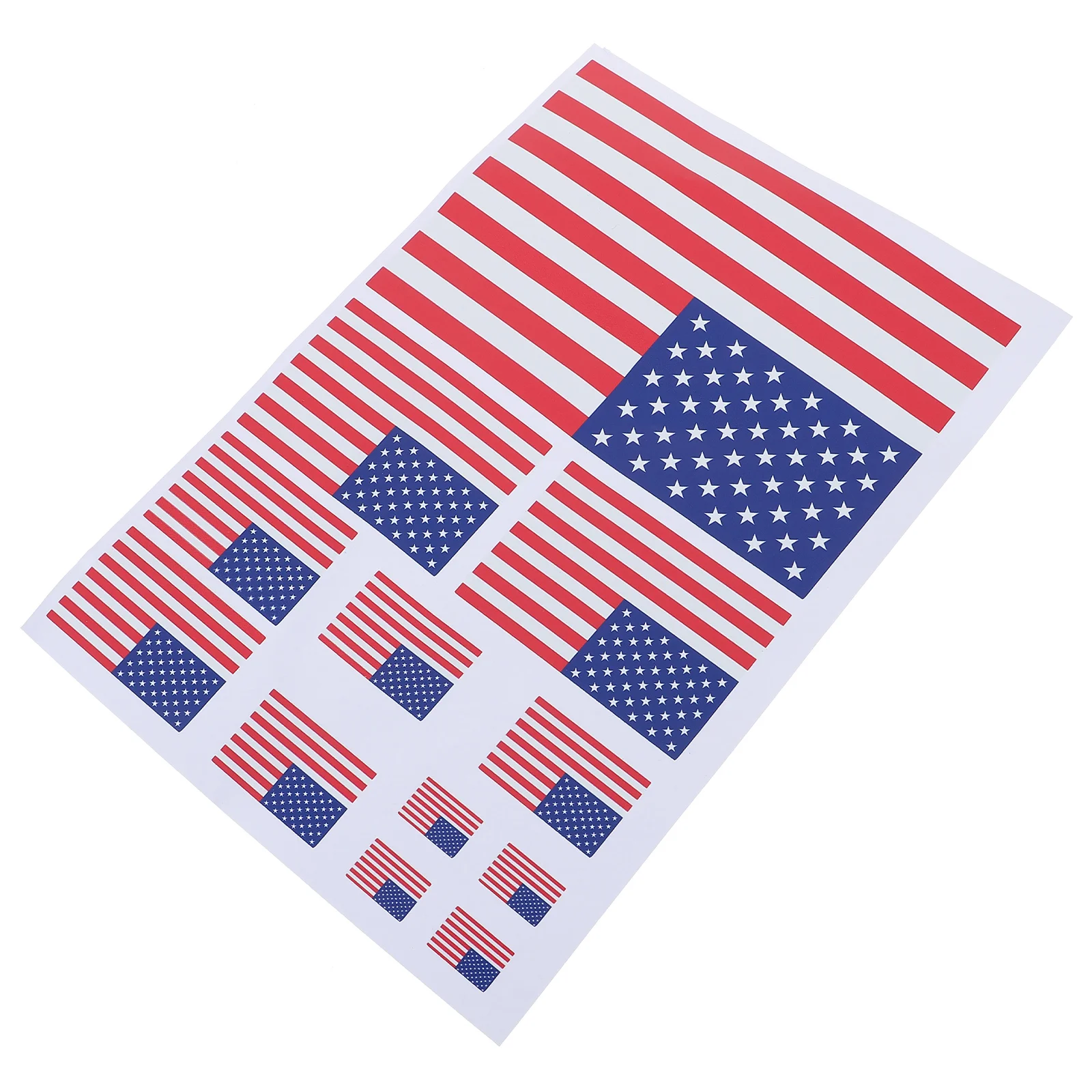 

American Flag Sticker Window Stripe USA Car Stickers Patriotic Stars Bumper Decal Perforation