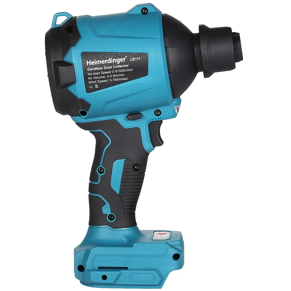 18V Rechargeable Brushless Cordless High Speed Blower,Electric Inflator,Dusting & Vacuuming,Compatible Battery BL1830 1840 1850 2