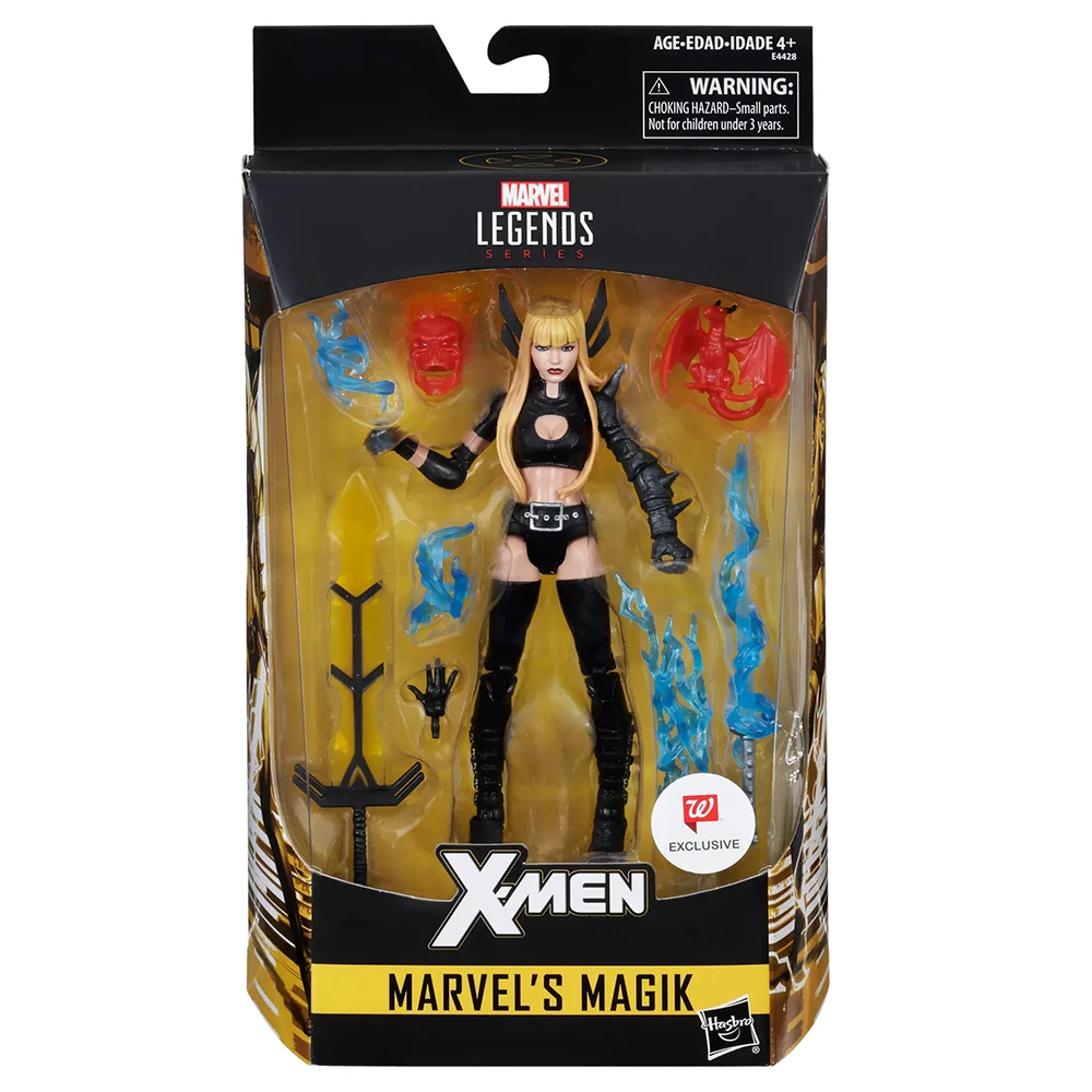 Figura de acción de anime original nueva de Hasbro Marvel Legends Series Magik (reedición) exclusiva a escala de 6 pulgadas, bonitos modelos coleccionables