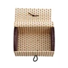 Bamboo Wooden Jewery Storage Box Ring Necklace Earrings Storage Boxes Jewelry Case Organizer 6