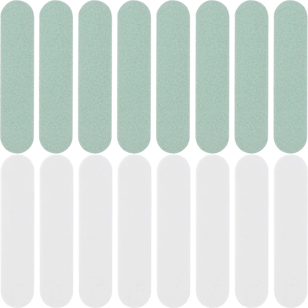 

30Pcs Manicure Nail Files Polished Nail Files Sponge Polish Nail Supplies Silver Polishing Sticks