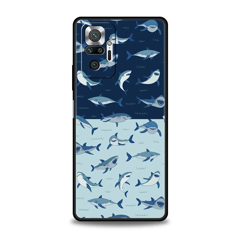 Shark Design Soft Phone Case