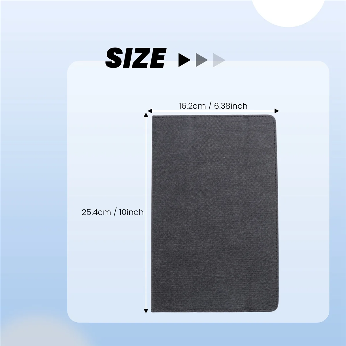 IPlay40 태블릿용 SCLS 태블릿 케이스 CUBE 40용 10.4인치 PU 가죽 케이스 플립 케이스 커버(블랙)