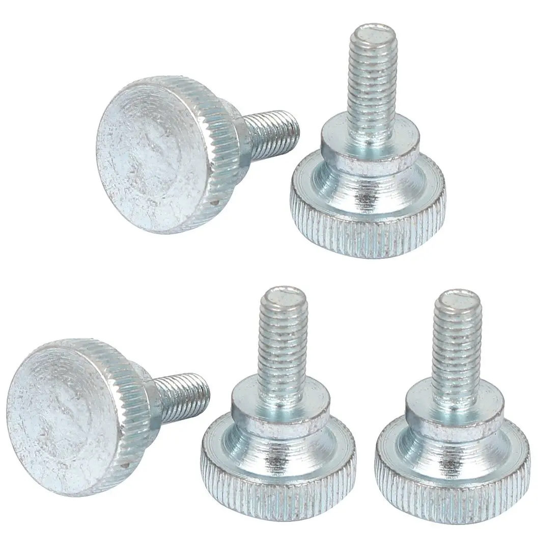 

Kidisoii a16050300ux0542 M5x12mm Carbon Steel Metric Flat Knurled Head Thumb Screws Bolts 5 Pcs (Pack of 5)