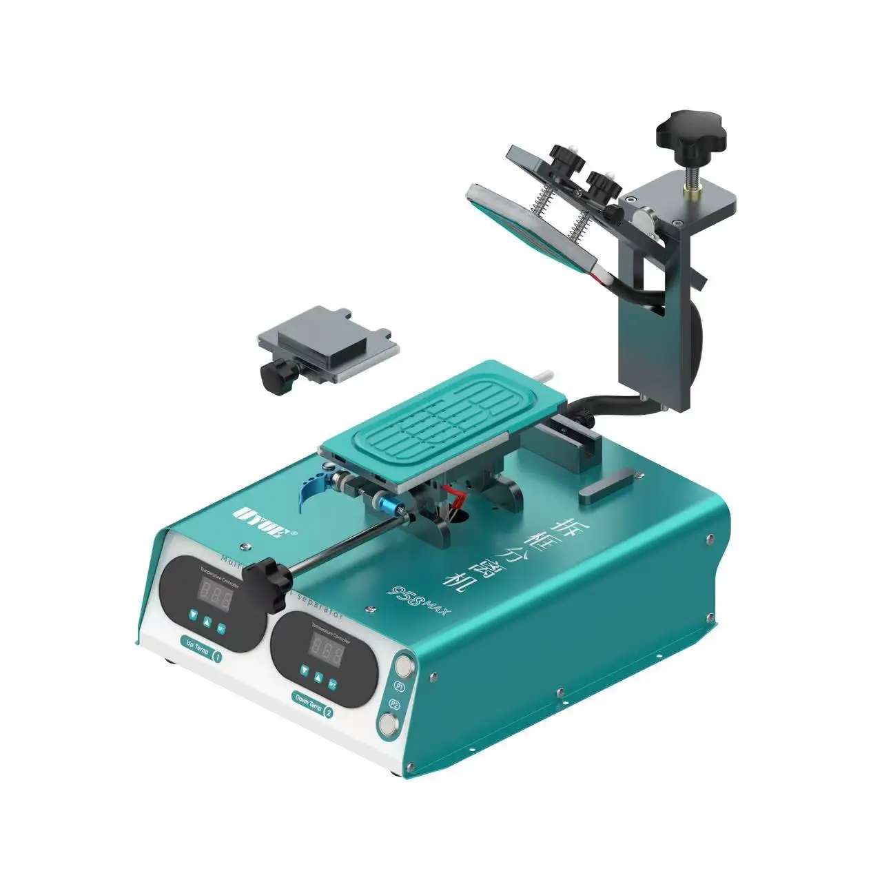UYUE 958Max 5-in-1 Rotary Tilt Frame Removal Machine 958-Pro LCD Separator For Mobile Phone LCD Display Curved Screen Repair