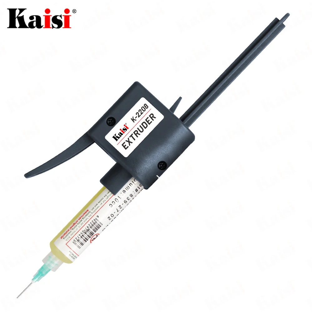 Kaisi K-2208 TubeMate Welding Oil Booster Press Type Auxiliary Easy to Discharge Oil Putter Welding Booster soldering propulsion tool solder paste booster