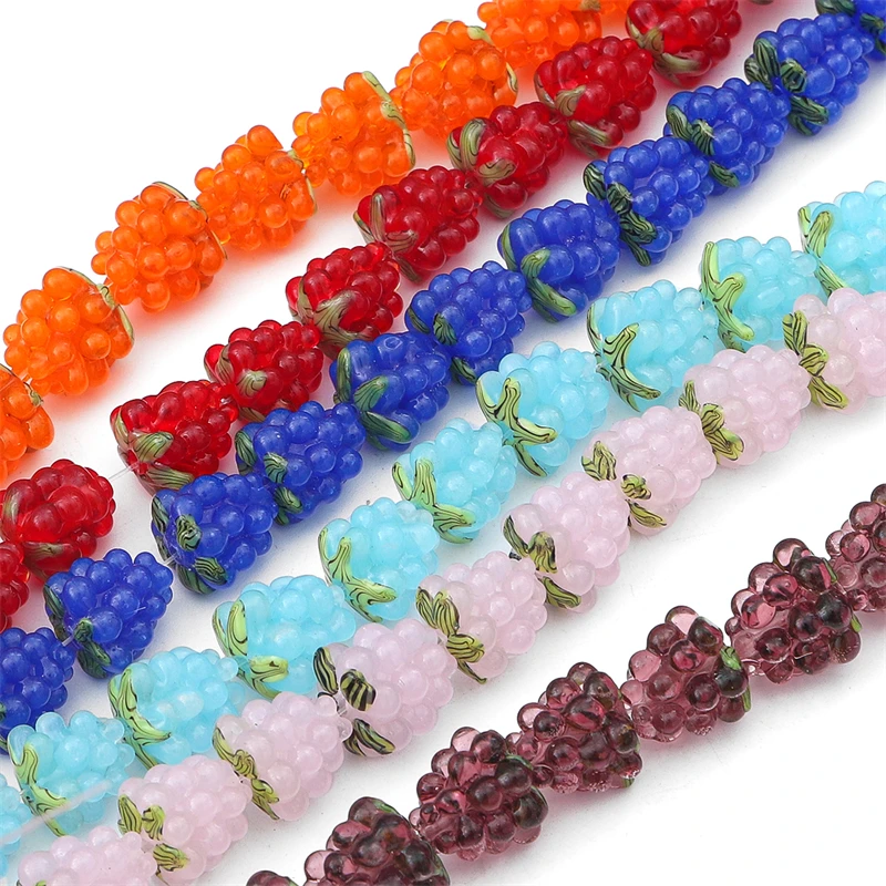 Murano Lampwork Glass Fruit Raspberry Beads Beads Bracelet Making for  Jewelry Craft - China Crafts and Glass Crafts price