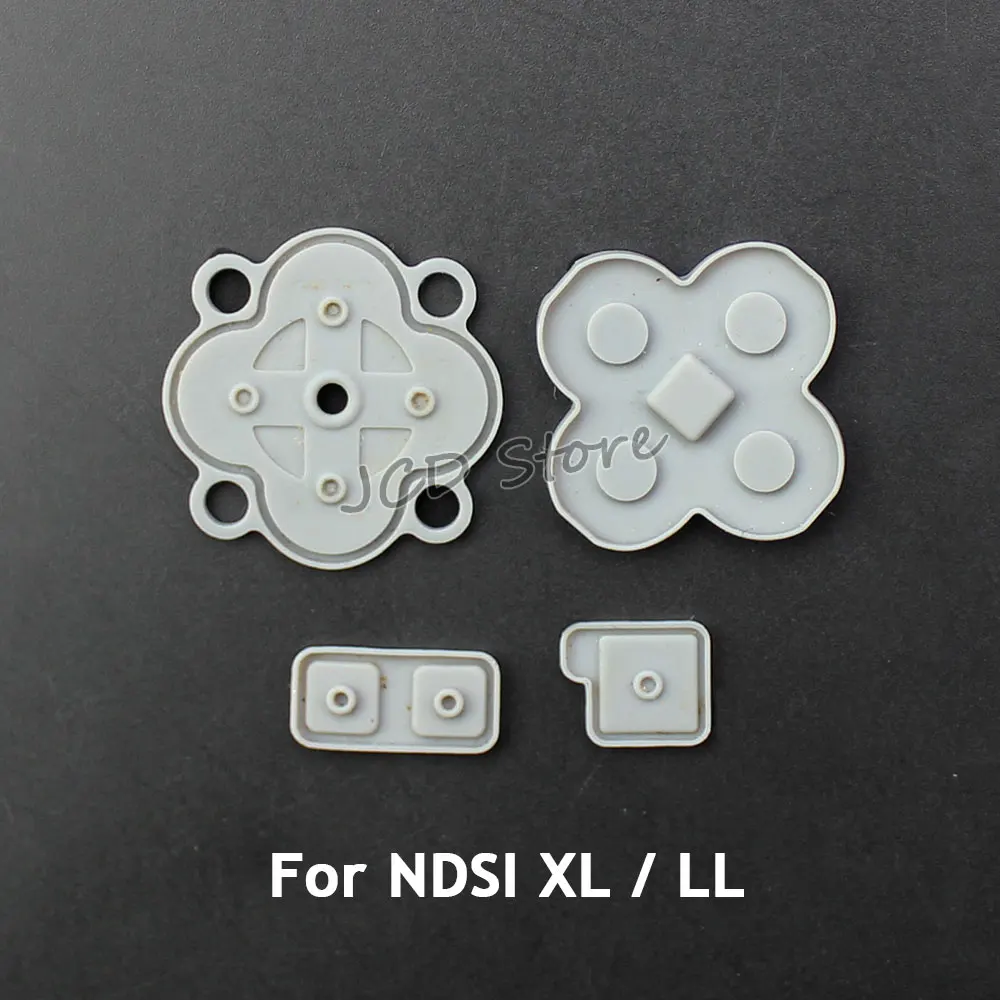 JCD 1set Conductive Rubber Button Pad Set Replacement Part For DS Lite NDSL NDSI LL XL 3DS NEW 3DS XL - 5