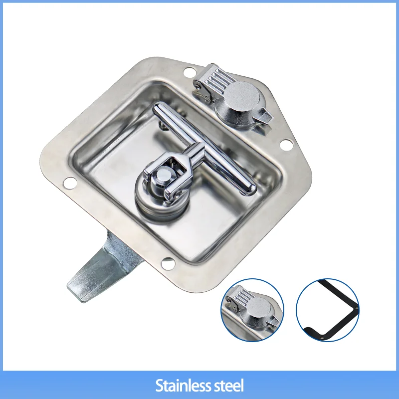 

Stainless Steel Panel Lock T-Shaped Tongue Box Lock Industrial Cabinet Heavy Engineering Truck Special Vehicle Lock