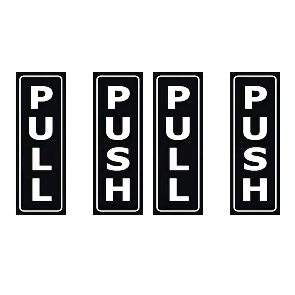 

Creative Cafe Store Door Sticker Door Sign Stickers Stores Office Signs for Self Adhesive Doors Outside Door Signs