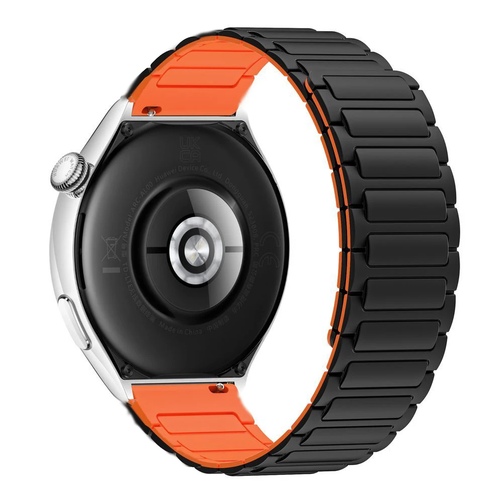Magnetic Sport Silicone Strap - 22mm Fitness Bracelet Replacement Band