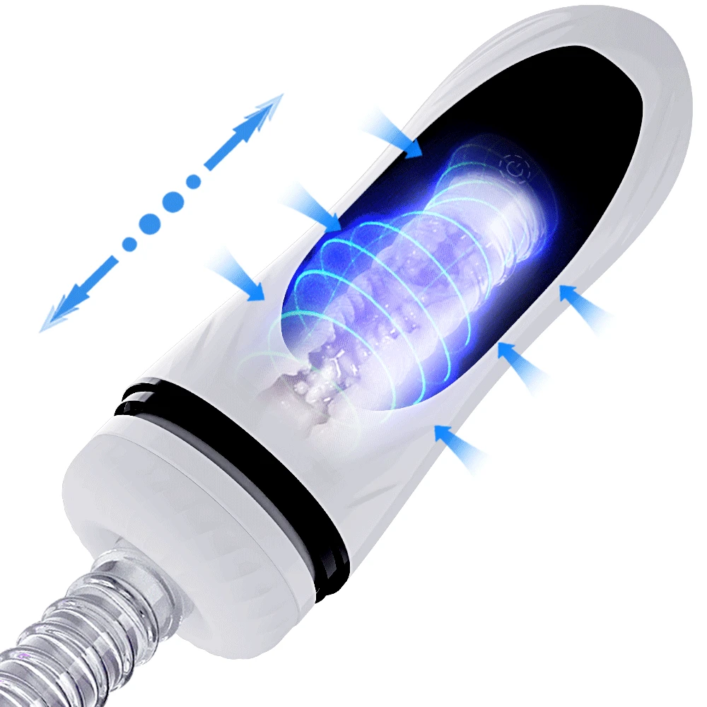 Automatic Telescopic Sucking Masturbators For Men Male Masturbator Cup Thrusting Masturbation Piston  Adult Equipment Sex Toy