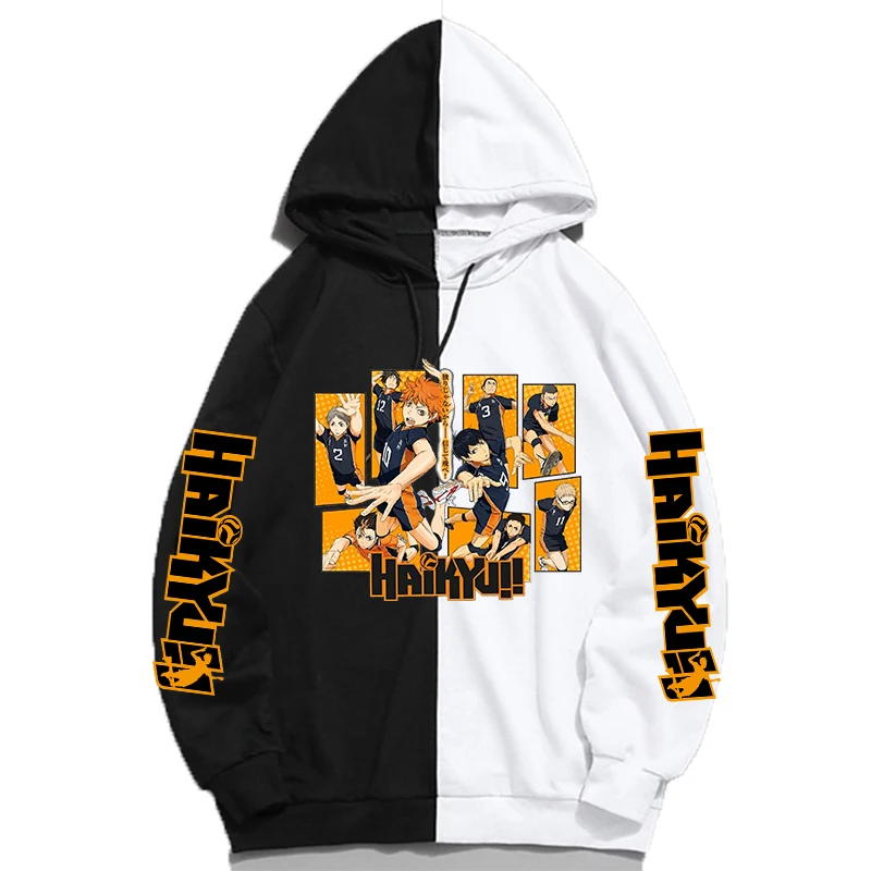 Karasuno Anime Hoodies Haikyuu Pullover Anime Haikyuu Hoodie