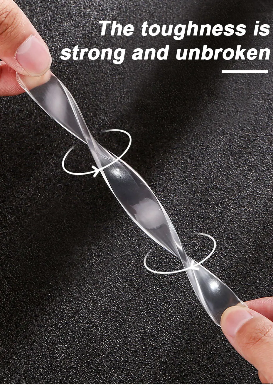 SEAMETAL 10 Stück Autotür-transparentes Klebeband, Antikollisionsschutz, Aufkleber, Türkantenschutz, Schutzstreifen für Zuhause und Büro – Detail 4