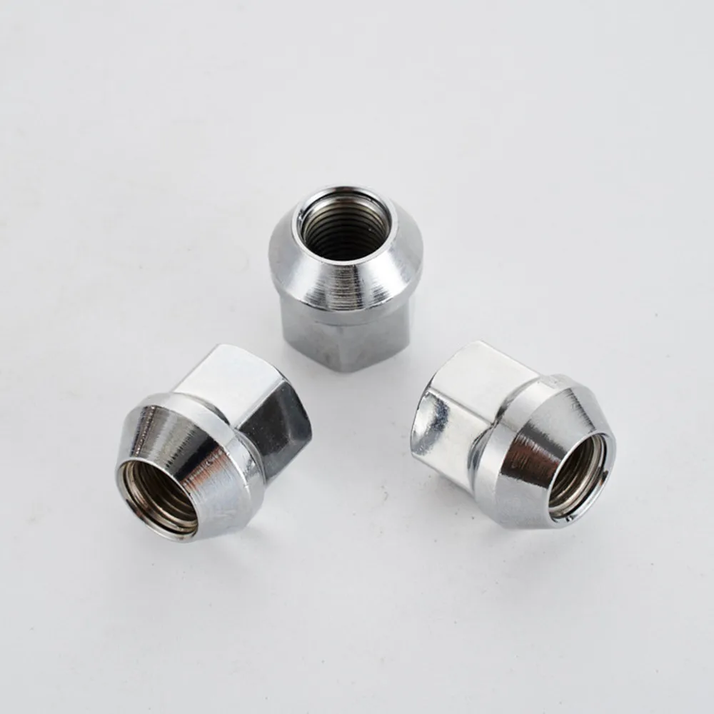Open End Wheel Nuts 19mm Height 21mm 1/2-20 9/16-18 Lug Nuts 12x1.25 m12x1.5 m14x1.5 Auto Fasteners Auto Accessories Car Accessories