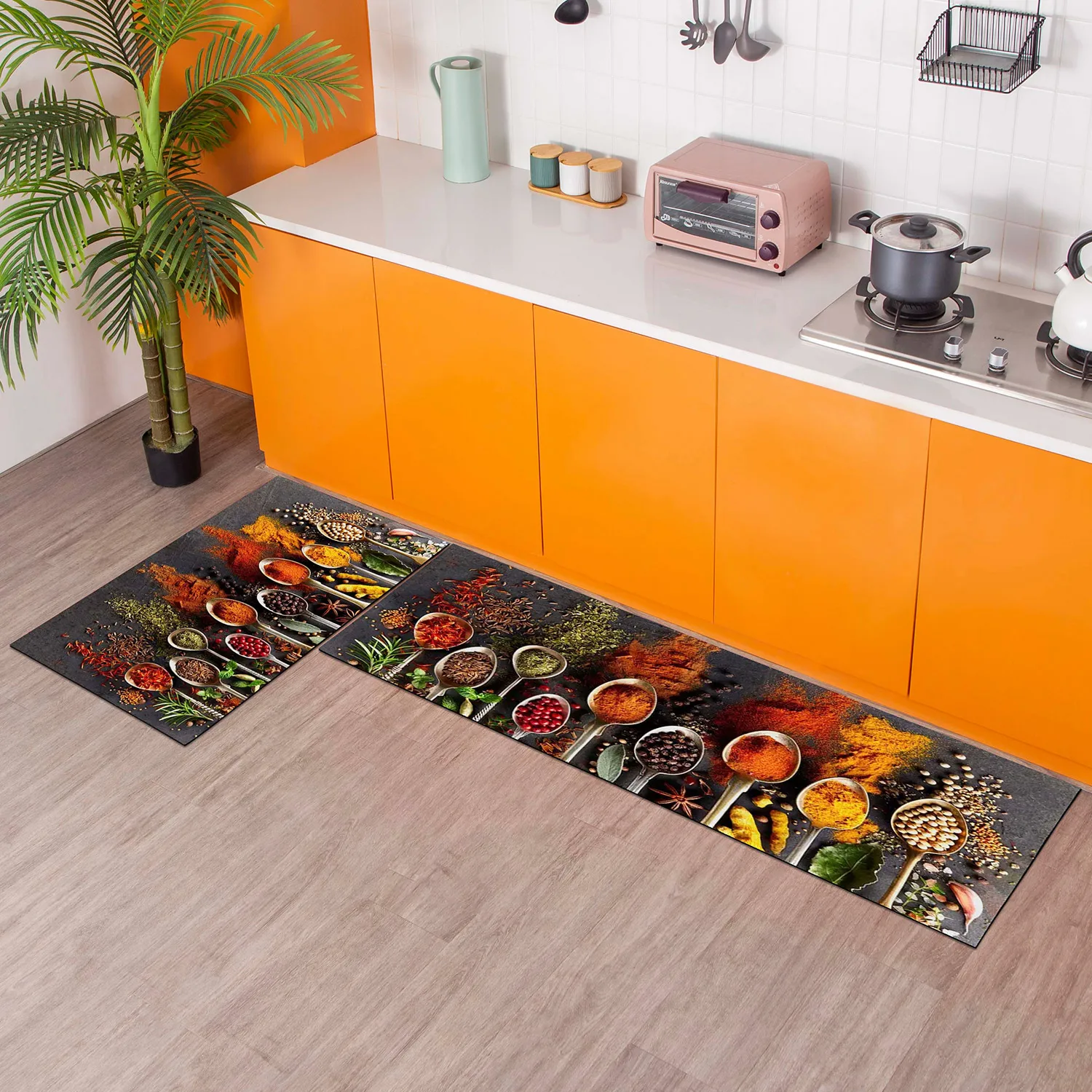 Modern Kitchen Mat Home Entrance Doormat Hallway Bedroom Living Room Decoration Floor Carpet Balcony Bathroom Anti-Slip Long Rug BEST SELLERS