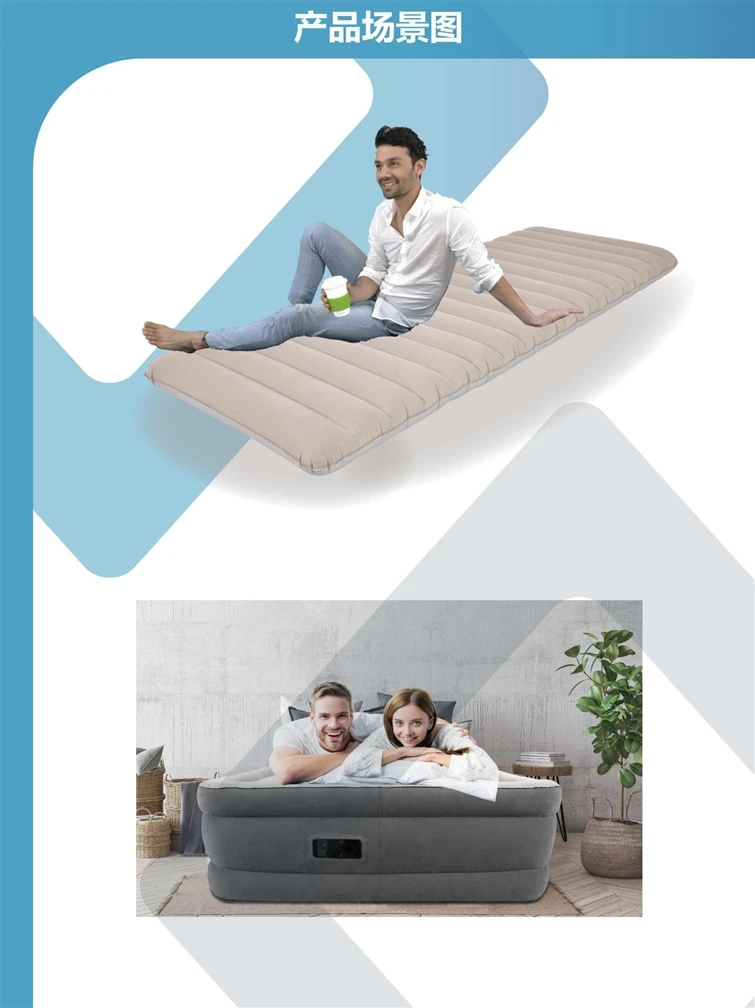 Description Picture 5 of itemCamping Thailand Mattress Topper Complete Car Floor Air Viscoelastic Mattress Topper Full Size Colchon De Espuma Furniture