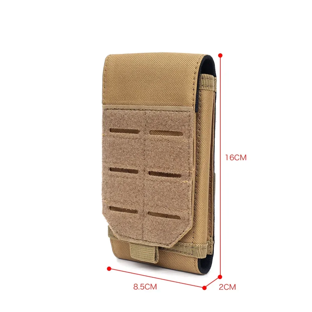 Outdoor Sports Molle Phone Pouch Waist Pack Camping Hiking Hunting Accessories EDC Tool Bag Mobile Phone Holder Mag Holster Bags